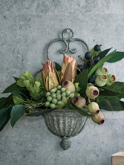 SG Wonder zone/アンティークブリキポットGY/540-028G - 花材通販は