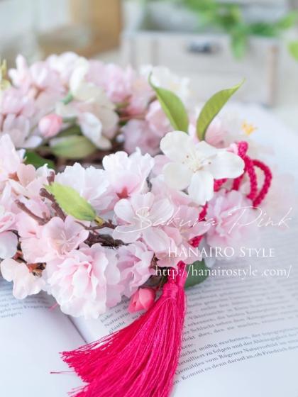 造花】アスカ/桜×15 つぼみ×10 #003 ピンク/A-33738-003 - 花材通販は