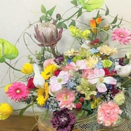 造花 即日☆【造花】YDM/シダ グリーン/FG4636-GR - 花材通販はなどん