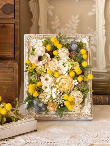 即日☆【造花】ビバ工芸/VT-2158 ミモザピックバンドル/VT-2158 - 花材