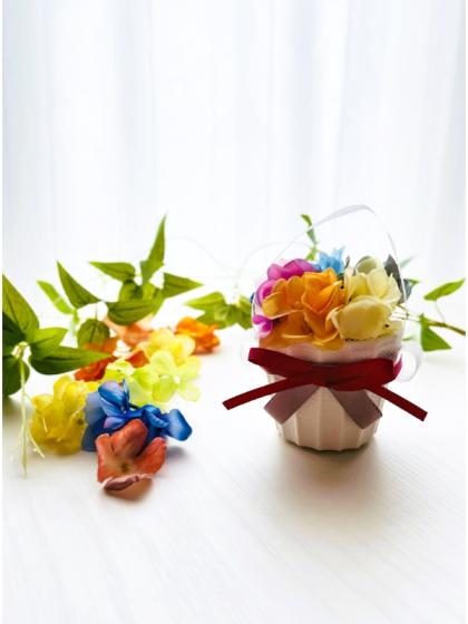 即日☆【造花】MAGIQ東京堂/アーベントハイドレンジア アクア