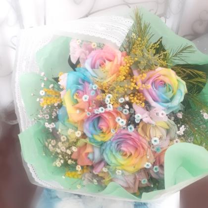 生花】バラおまかせ 白【IT-23】 - 花材通販はなどんやアソシエ