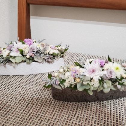 特価◎即日☆クレイ/JAPANESQUE 2 OVAL + WHITE/170-021-100 - 花材