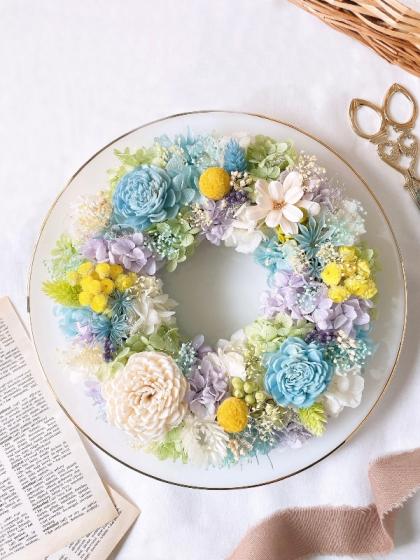 即日☆【プリザーブド】大地農園/アグロスティス オフホワイト 10g