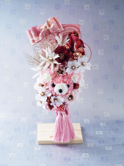 即日☆スタンド付羽子板 白木/CC1245 - 花材通販はなどんやアソシエ