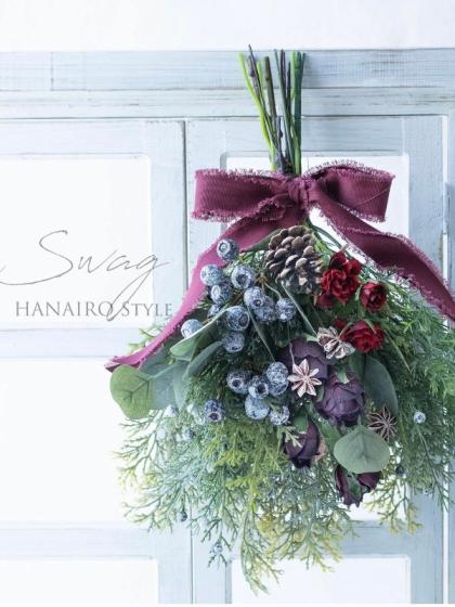 専用＊感謝sale＊ラムズイヤー＆ユーカリポポラス 白グレー ドライ