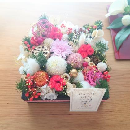 即日☆【プリザーブド】大地農園/ポンポン菊 6輪 白/02640-010 - 花材