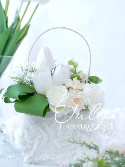 造花】アスカ/ミックスフラワーバンチ ホワイト/A-34548-1 - 花材通販