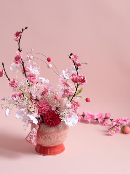 即日☆【造花】YDM/サクラピック(3P) ライトピンク/FS-7919L/P - 花材