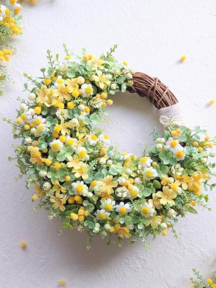 即日☆【造花】アスカ/ベリーピック クリームホワイト/A-47602