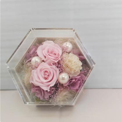 即日☆【プリザーブド】大地農園/ローズ・いずみ・カラーアソート 9輪