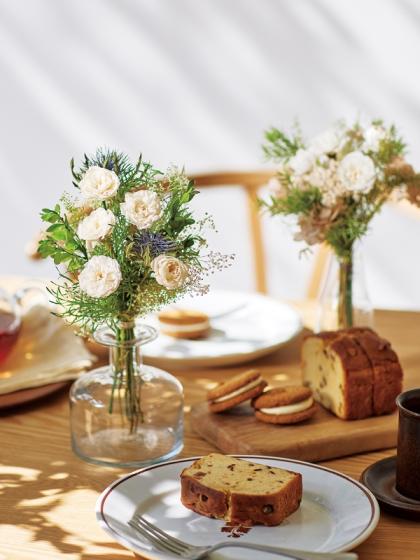 即日☆【プリザーブド】大地農園/ローズ・グリーンアイス 12輪 ピュア