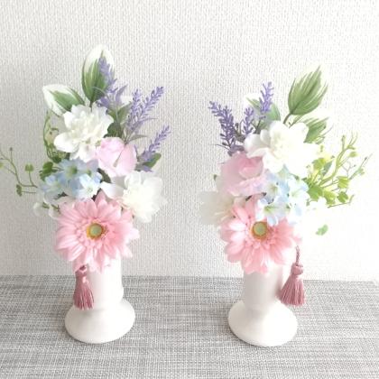 造花　ダリア 即日☆【造花】YDM/ブルーミングダリア/FA-7275-R/W - 花材通販