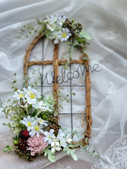 即日☆【造花】ビバ工芸/VDG-5623 ハートリーフブッシュ GRY/GR/VDG