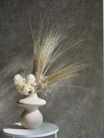 即日☆【プリザーブド】大地農園/ピラミッドアジサイ・ステム付 約1〜3