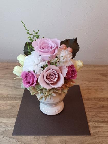 即日☆【プリザーブド】大地農園/ローズ・サラ・カラーアソート