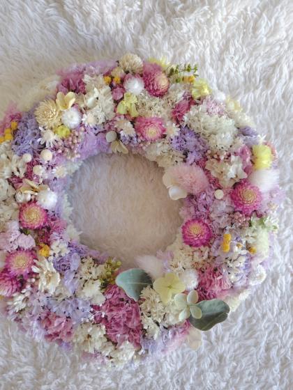 直前!】スターチス ビンテージアッシュ (アッシュピンク)【生花】 - 花