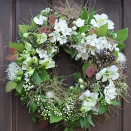 即日☆オアシス/オアシス オアシスリース15cm(2個パック) - 花材通販は