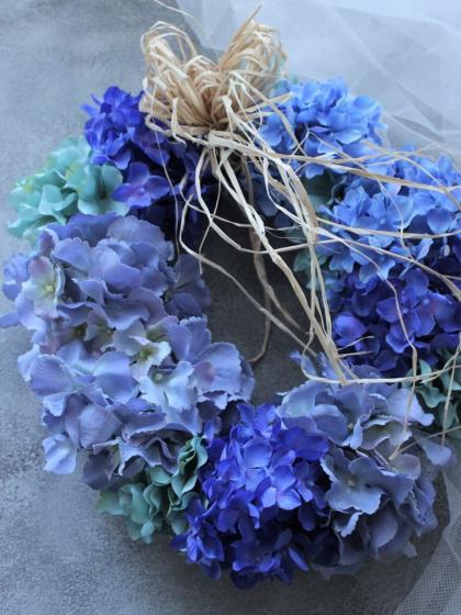 YDM/オーバルナチュラルリース/MCY0150 - 花材通販はなどんやアソシエ