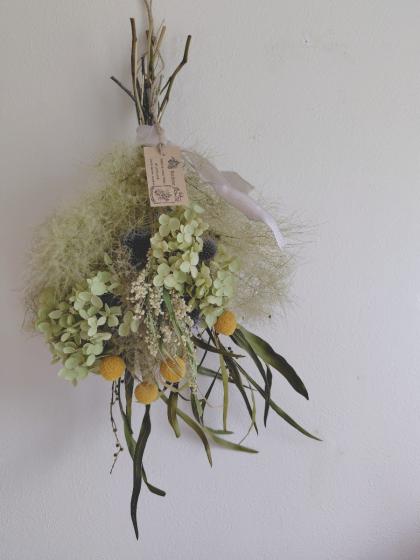 ルリ玉アザミ ベッチーズブルー 5本 【 ドライフラワー 】 | はじめて