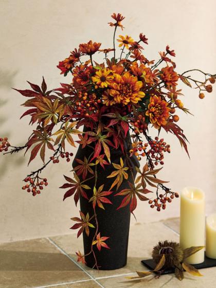 もみじ様 もみじ」紅葉・赤・ステンドグラス・パネル・オブジェ・サン