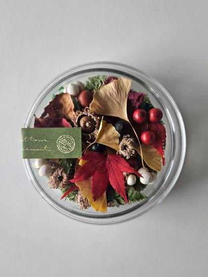 即日☆【プリザーブド】大地農園/もみじ 約30g レッド/02246-300 - 花