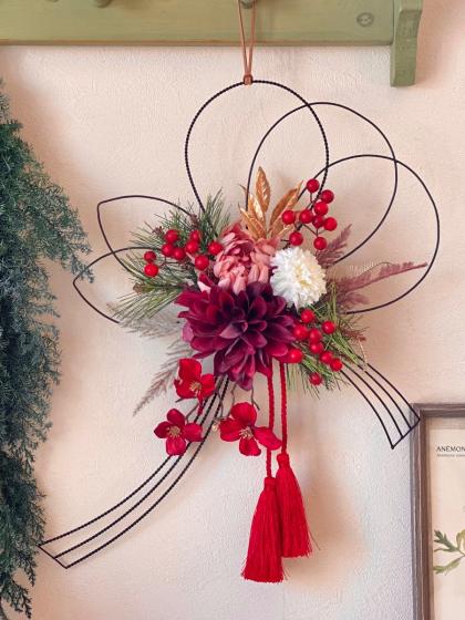 造花】MAGIQ東京堂/花みずきベルべ レッド #3 RED/FJ003717-003 - 花材