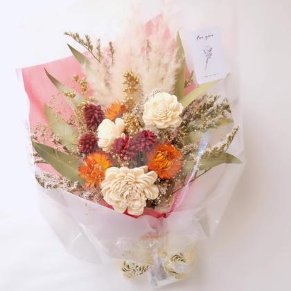 即日☆【ハンドメイドフラワー】大地農園/ソーラーローズ 大 10