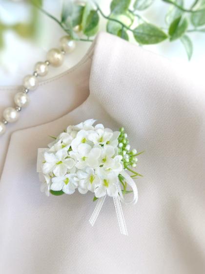 即日☆【造花】MAGIQ東京堂/カレンスノーボールピック 3本 #1 CR/WH