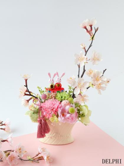 即日☆【造花】MAGIQ東京堂/淡雪の桜 ミニ LTPK/FM008064 - 花材通販は