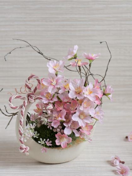 造花】アスカ/桜×31 ピンク/A-34776-3 - 花材通販はなどんやアソシエ
