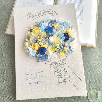 即日☆GREENHOUSE/ハンドメイド用キャンバスボードスタンド ブーケ