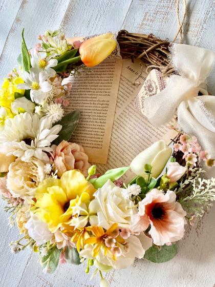 即日☆【造花】アスカ/デージー×21(1束6本) ホワイト/A-31862-1 - 花材