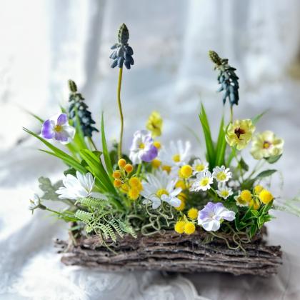 即日☆NatureDesigns/ココ・チューブ・小 ナチュラル/45675 - 花