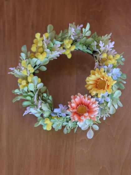 造花】MAGIQ東京堂/ミニボックスウッドブッシュ ライトグリーン #23