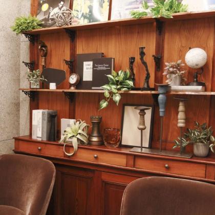 YDM/ブックケースインテリアテキストBLK/MCY-0570 - 花材通販はなどん