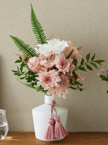 プリザーブド】大地農園/クチナシ・大 6輪 白/01060-011 - 花材通販は