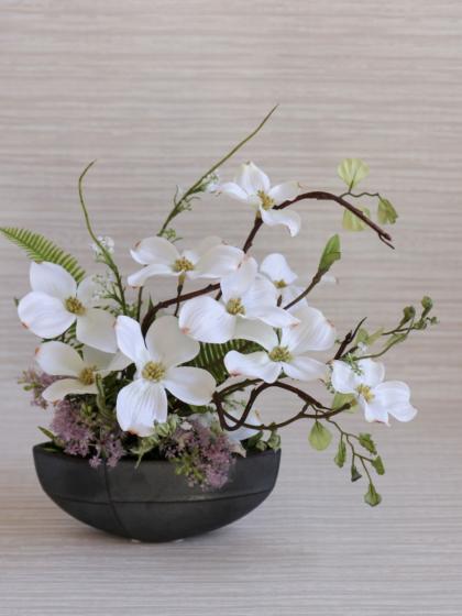 造花】MAGIQ東京堂/シャンティ花みずき #1 CREAM/FM003948-001 - 花材