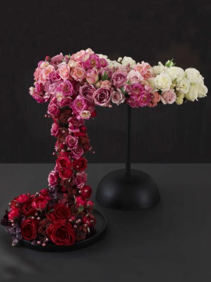 即日☆【造花】YDM/ドライノバラノミ モーブ/FG-5215-MAV - 花材通販は