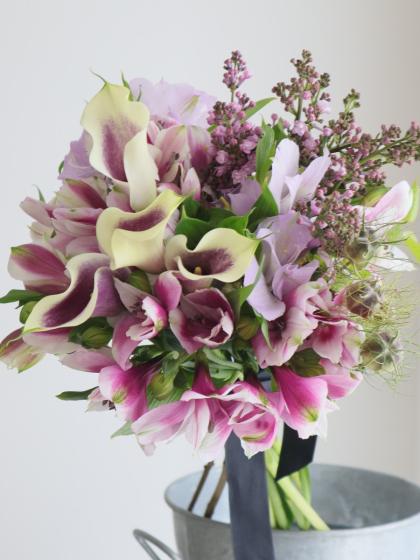 生花】国産ライラックスプレー(ピンク)JA須高 80cm程度【OT】 - 花材