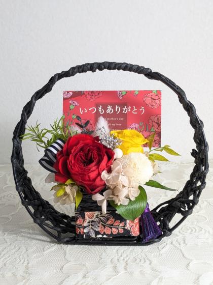 LittleGarden/母の日カード 34 いつもありがとう/xc0434 - 花材通販は