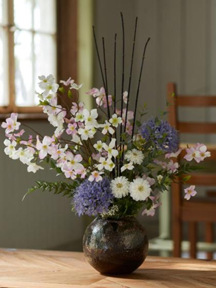 マイフラ】 通販/織部手付花瓶 信楽焼 花瓶 花器 陶器 YK908709