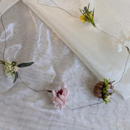 フラワーワイヤー30束 新品未開封 フラワー用 パックワイヤー ＃30 約