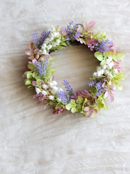 造花】MAGIQ東京堂/ミニボックスウッドブッシュ ライトグリーン #23