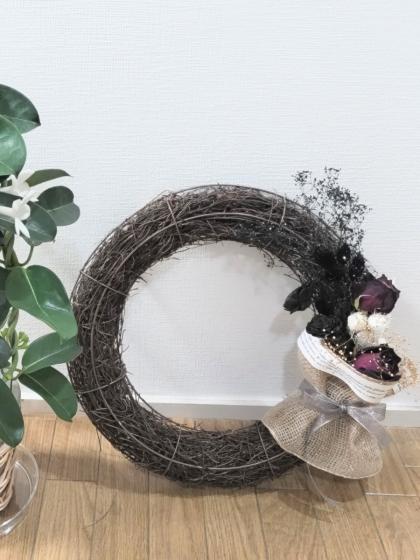 特価◎大地農園/らくらくリース・35cm 1個 N/77603-000 - 花材通販は