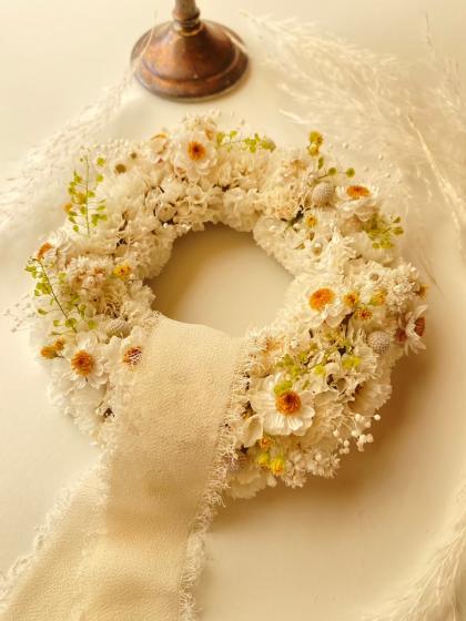 即日☆【ドライ】スターチス ホワイト 約30g/FD003034-001 - 花材通販