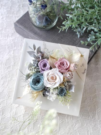 即日☆【プリザーブド】大地農園/スーパーソフトミニカスミ草・フレア