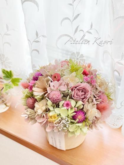 即日☆【ハンドメイドフラワー】大地農園/プチフラワー 15本 白/32140