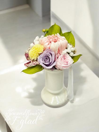 即日☆【プリザーブド】大地農園/ルスカス・ガーデン 約3本 ライム