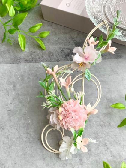 【♨️】造花ブーケ 造花】MAGIQ東京堂/サリューブバリアブーケ #2 LTPK/FM007207